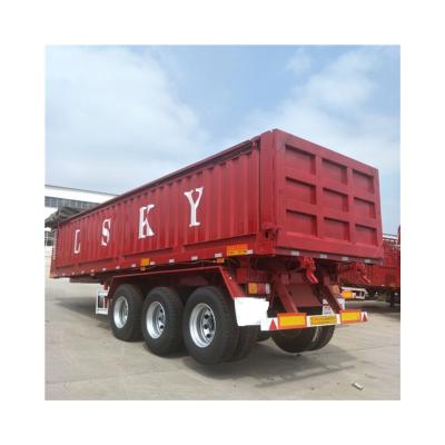 China Factory Price 3 Axle Rear End Tipper Truck Trailer Dump Truck Semi Trailer Dump Truck Trailer for sale