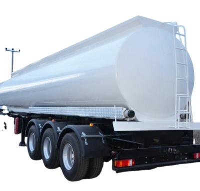 China Heavy Duty Truck Trailer 3 Axles 40000 42000 45000 50000 Liter Diesel Fuel Price Gasoline Fuel Tank Tanker Semi Trailer for sale