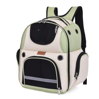 China Good Quality Water Resistant Durable 2 Sides Ventilation Holes Fashion Carrier Pet Bag Mesh Pet Carrier Cat Dog Carry Backpack for sale