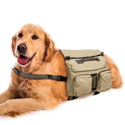 China Multi-function dog self-backpack dog bag PORTABLE ultra-light large dog bag take out portable pet trunk backpack package for sale