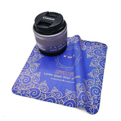 China Eco - Friendly Custom Microfiber Mopping Cloth For Glass / Glasses / Ipad for sale