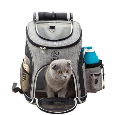 China New Breathable Fashion Dog Backpack Carrier For Small Dog Cat Pet Outdoor Bags For Camping for sale