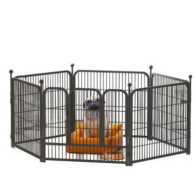 China 2021 Supply Breathable Chinese Popular Expandable Pet House Breathable Collapsible Dog Cage Barrier For Pet Cage Adjustable Shape for sale