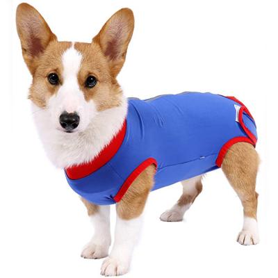 China Hot Sale Viable Postoperative Dog Suit Sterilization Pet Body Sterilization Breathable Dog Anti-licking Surgical Clothes for sale