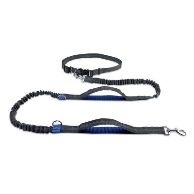 China 2021 New Design Multicolor Padded Dog Walking Leash Retractable Dog Traction Leash Elastic Belt Hands Dog Leash for sale