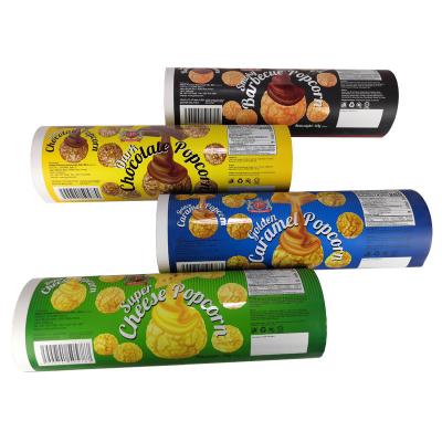 China New Type PET/VMPET/PE Custom Food Materials Roll Stock Film For Automatic Packaging for sale