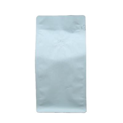 China Wholesale Black Matt Surface Coffee Bag With Valve Moistureproof Food Grade Coffee Pouch Ziplock for sale