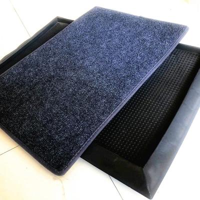 China PVC Exit Cleaner Super Slip Shoe Disinfection Waterproof Door Mat Anti Slip for sale