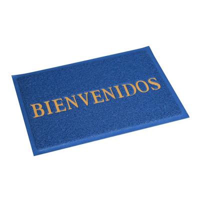 China Professional Design Anti-Slip PVC Logo Door Mat Waterproof Coil for sale