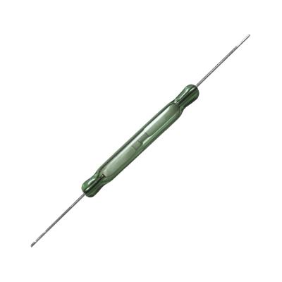 China High Power/Voltage Magnetic Contact Green Glass ORD2210V/RI-48V Dry Reed Switch 2.7x20.5mm for sale