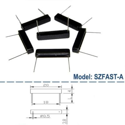 China SZFAST-A Safety PCB Holder Tubular Switch ABS Plastic Housing Magnetic Plastic Tubular Switch for sale