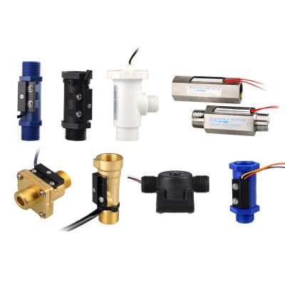 China DN8/DN15/DN20/DN25/DN32 Plastic Electronic Water Flow Switches for sale