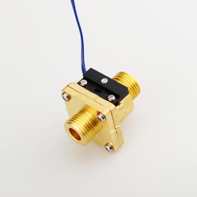 China Brass Brass Water Flow Switch For Electric Water Heater / Heat Pump With Two Wires for sale