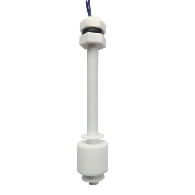 China 100~200mm Plastic PP Water Level Float Switch/Water Tank Level Sensors With 2 Wires for sale