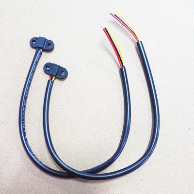 China Hall Sensor Surface Mount Plastic Hall PNP Proximity Sensor with 3 Wires FHS-U2611C for sale