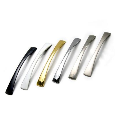 China Modern Quality Guaranteed Morden Furniture Used In Kitchen And Bathroom And Living Room Metal Zinc Alloy Door Handle for sale