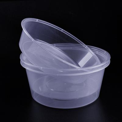 China Manufacture 3500ml Sustainable Environmental Protection Professional Disposable Plastic Food Container With Lid for sale