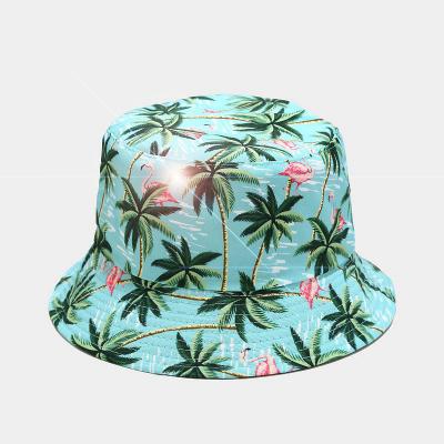 China Fashion China Manufacture Sunflower Printing Outdoor Fishermen's Hat For Unisex for sale