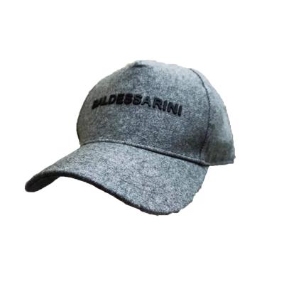 China COMMON 30%Wool70%Polyster Heather Gray Summer Indoortruck Cap For Regular Promotional Women for sale