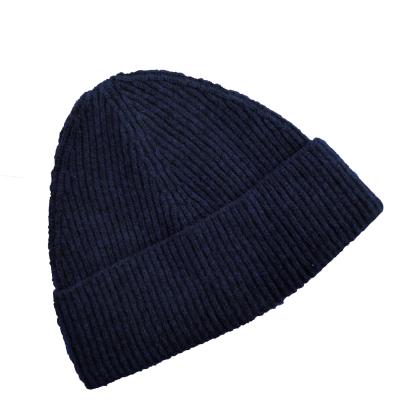 China JOINT Fashion Navy Regular Fit Winter Keep Warm Male 7 Gg Beanie Hat for sale