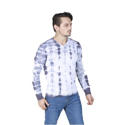 China 2020 Newest Trend Breathable 100%Cotton Square Neck Men's Sweater for sale