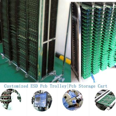 China PCB Storage Cart for SMT Workshop for sale