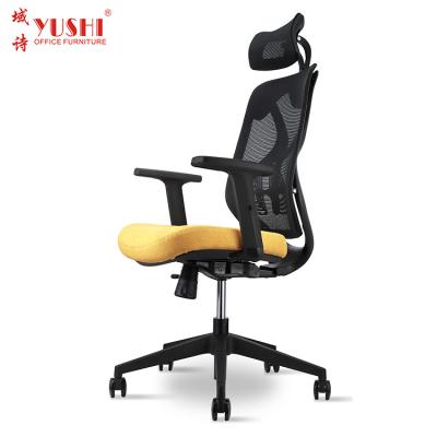 China (Size) New Moden Swivel Comfortable Adjustable High Back Ergonomic Lift Mesh Fabric Office Chair for sale