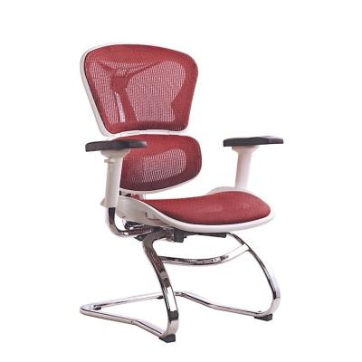 China Best Quality Comfortable High End PU Leather Visitors Ergonomic Office Chair for sale