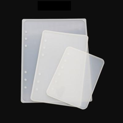 China Viable Wholesale Price DIY A5 A6 A7 Silicone Notebook Cover Mold For Resin Epoxy for sale