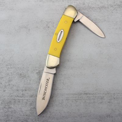 China Hot Sale Good Value Winchester Design 2in1 Pocket Knife Daily Classic Multi Camping Carry Pocket Knife 2in1 for sale