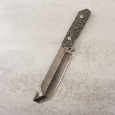 China 2021 Hot Selling Non-variable Micarta Handle Hunting Camping Survival Knife for sale