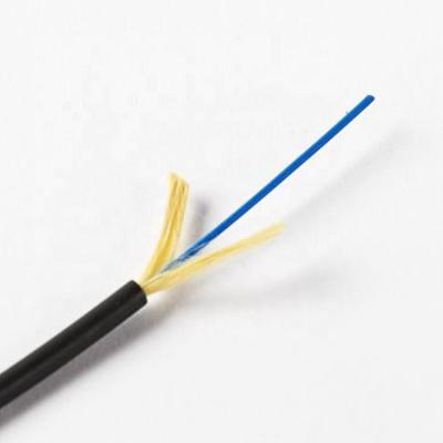 China GJFJH figure 8 types round drop cable ftth fiber optic cable LSZH with 2 4 6 8 core GJFJH for sale