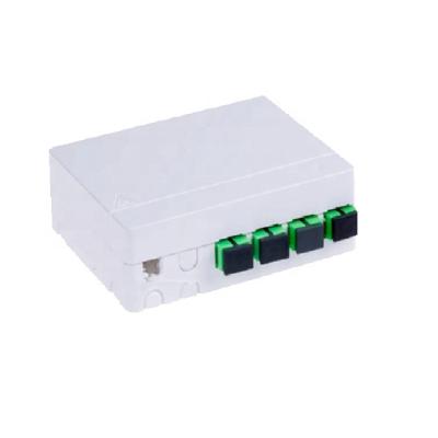 China FTTH FTP-4A FTTH GPON EPON pre-terminated fiber box pre-terminated fiber optic terminal box for sale