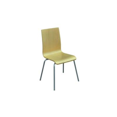 China Solid Wood Metal Steel Frame Dining Bentwood Chairs For General Use for sale