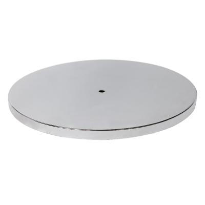 China Table base/bar chair base/sofa base high quality iron plating round plate for sale