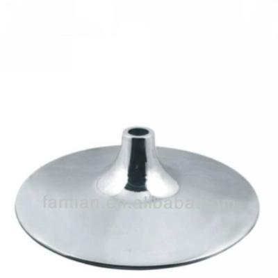 China Durable Fantian Table Leg Iron Plating Chrome Metal Furniture Base Leg for sale