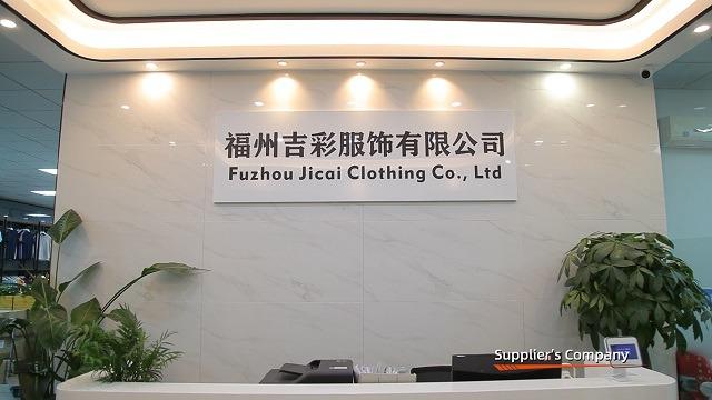 Verified China supplier - Fuzhou Jicai Clothing Co., Ltd.