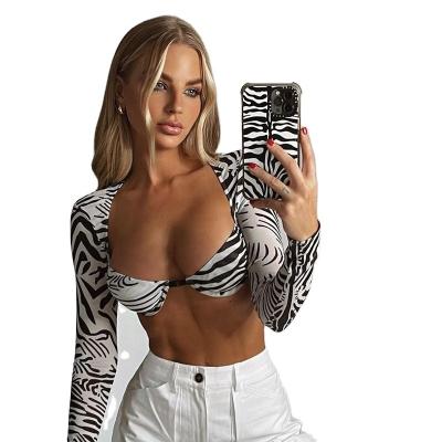 China Graphic Women Crop Top Crop T-Shirt Women Sexy Skinny QUICK DRY Crop Top Sweatshirt for sale