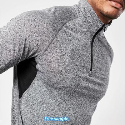 China Gym Pullover Shirts Polo Shirts Quick Dry Breathable Men's Shirts for sale