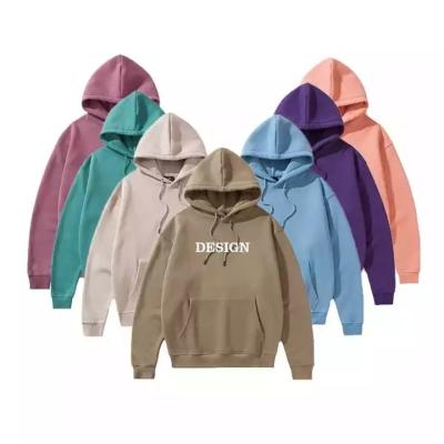 China parride Customized 100% Cotton 500gsm Men's Hoodie Customized White Dalian Casual Super Hoodie Essential Hoodie for sale