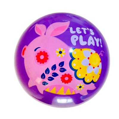 China Inflatable toy 9 inch special design type new multicolor toys bouncy hopping jumping balls for kids for sale