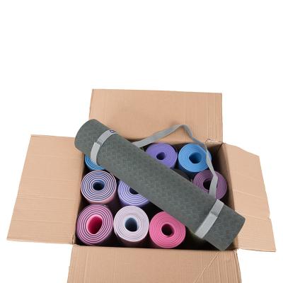 China OEM Cheap Custom Logo Band Exercise Eco Friendly Yoga Mat for sale