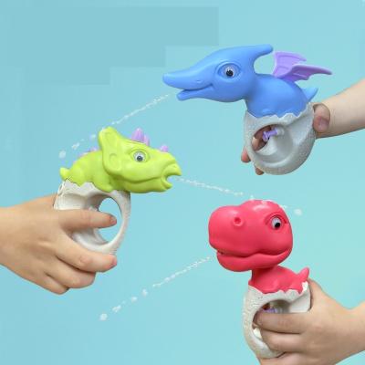 China Super Duck Small Dinosaur Water Gun Automatic Water Soaker Squirt Gun Summer Swimming Toys for sale