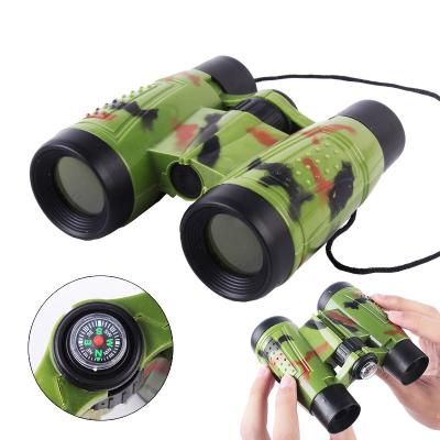 China High Definition Camouflage Telescope Children's Educational Gifts Toys Circle Telescope Binoculars for sale