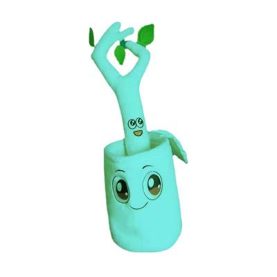 China New product lankybox fox box ghost stone tree branch ghost luminous luminous doll plush toy doll cute animal frontier fat for sale