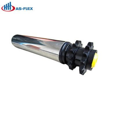 China Conveyor 38-89mm Diameter Galvanized Gravity Conveyor Belt Spring Loaded Roller for sale