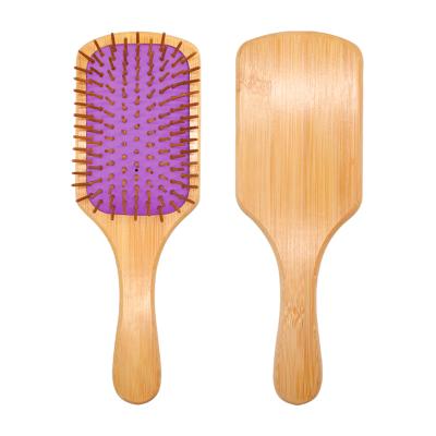 China Professional Manufacturer Customization Nondisposable Bio Hair Brush Degradable Bamboo Hair Brush for sale