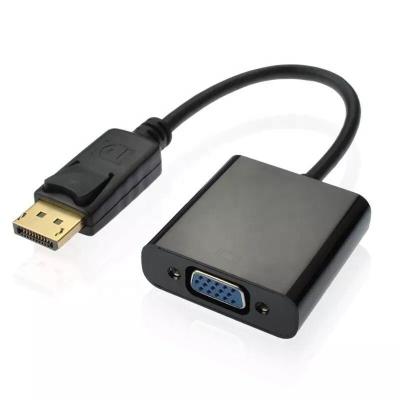 China COMPUTER DP to VGA Adapter DisplayPort to VGA Converter DP Cables Adapter Male to 1080P Female for HDTV LCD for sale