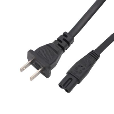 China Household Appliance 1.5m Hot Sales Peru 110v 2pin Power Cord For Radio Cable for sale