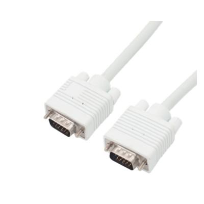 China High Speed ​​White COMPUTER VGA Cable 1.5M 1.5M 15 Pin Shenzhen Factory Direct For Computer for sale